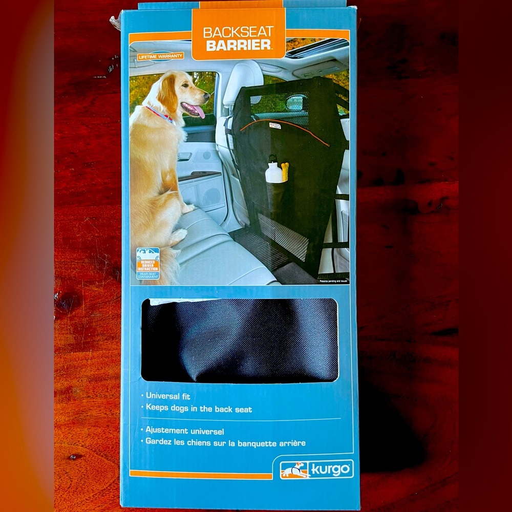 Kurgo NWT Backseat Barrier.